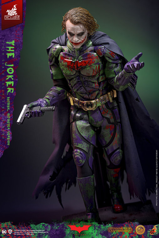 Batman - The Dark Knight: The Joker - Batman Imposter Version - Artisan Edition, 1/6 Figur von Hot Toys