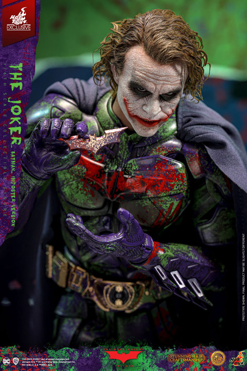 Batman - The Dark Knight: The Joker - Batman Imposter Version - Artisan Edition, 1/6 Figur von Hot Toys