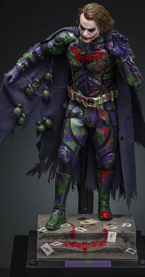 Batman - The Dark Knight: The Joker - Batman Imposter Version - Artisan Edition, 1/6 Figur von Hot Toys