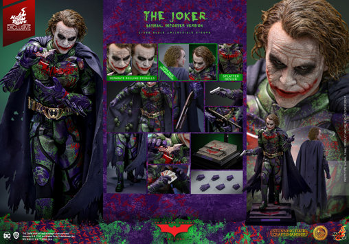 Batman - The Dark Knight: The Joker - Batman Imposter Version - Artisan Edition, 1/6 Figur von Hot Toys