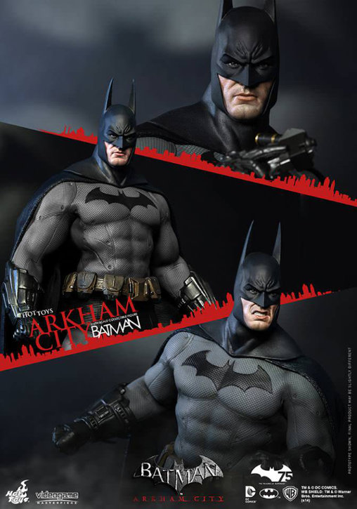 Batman - Arkham City: Batman, 1/6 Figur von Hot Toys