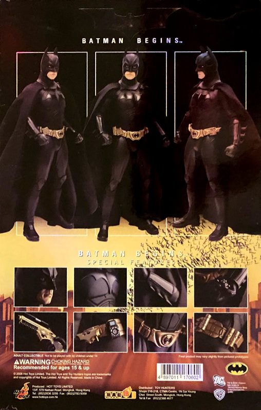 Batman Begins: Batman - Limited Edition, 1/6 Figur von Hot Toys