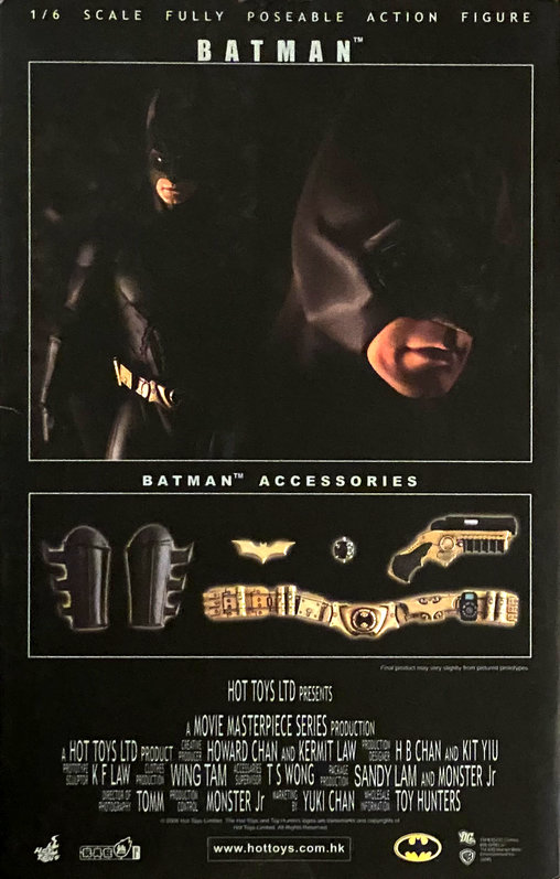 Batman Begins: Batman - Limited Edition, 1/6 Figur von Hot Toys