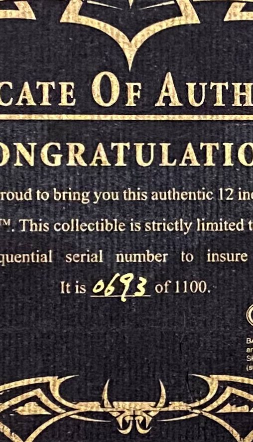 Batman Begins: Batman - Limited Edition, 1/6 Figur von Hot Toys