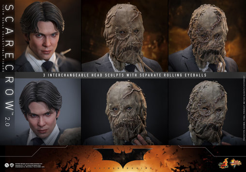 Batman - The Dark Knight Trilogy: Scarecrow - 2.0, 1/6 Figur von Hot Toys