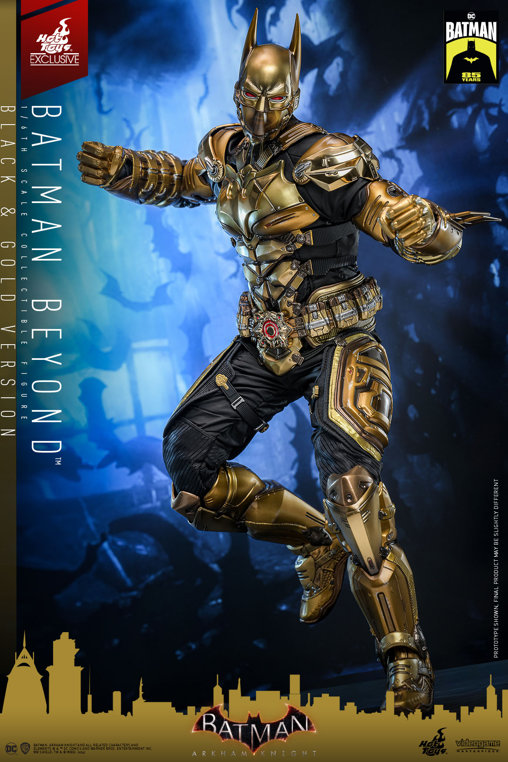 Batman - Arkham Knight: Batman Beyond - Black and Gold Version, 1/6 Figur von Hot Toys