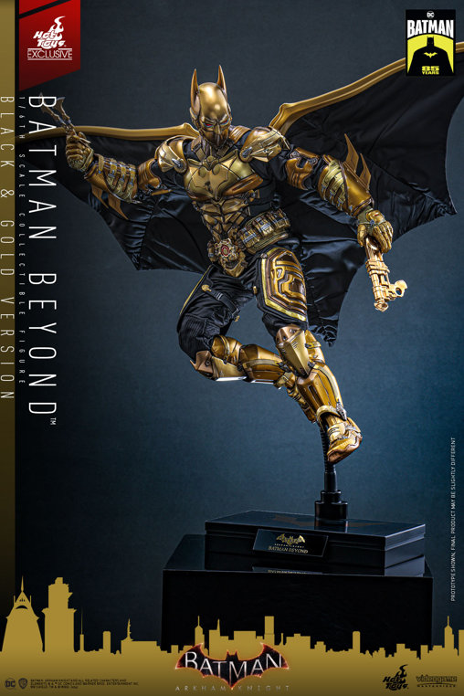Batman - Arkham Knight: Batman Beyond - Black and Gold Version, 1/6 Figur von Hot Toys