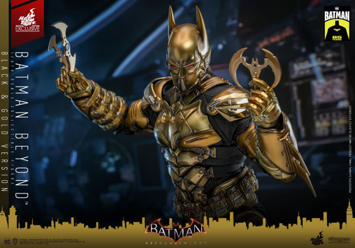Batman - Arkham Knight: Batman Beyond - Black and Gold Version, 1/6 Figur von Hot Toys