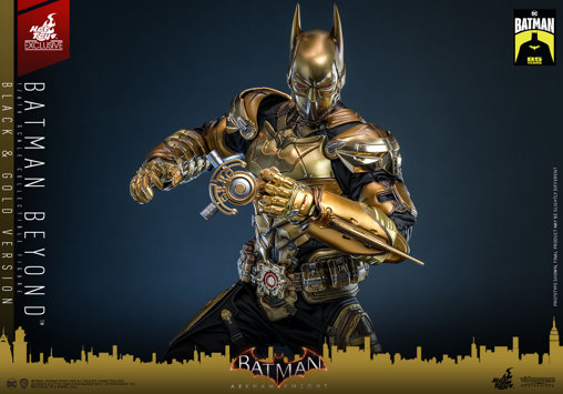 Batman - Arkham Knight: Batman Beyond - Black and Gold Version, 1/6 Figur von Hot Toys
