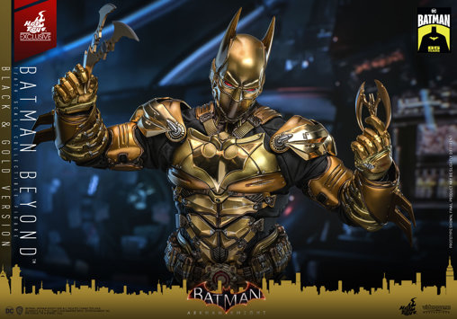 Batman - Arkham Knight: Batman Beyond - Black and Gold Version, 1/6 Figur von Hot Toys