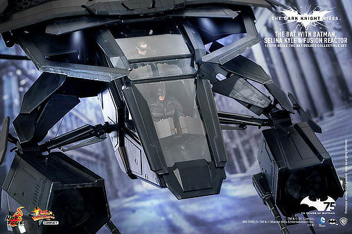 Batman - The Dark Knight Rises: The Bat - Deluxe Edition, Fertig-Modell von Hot Toys