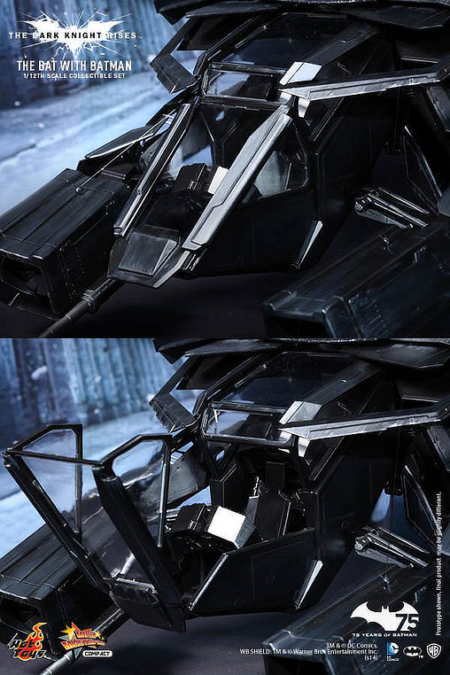 Batman - The Dark Knight Rises: The Bat - Deluxe Edition, Fertig-Modell von Hot Toys