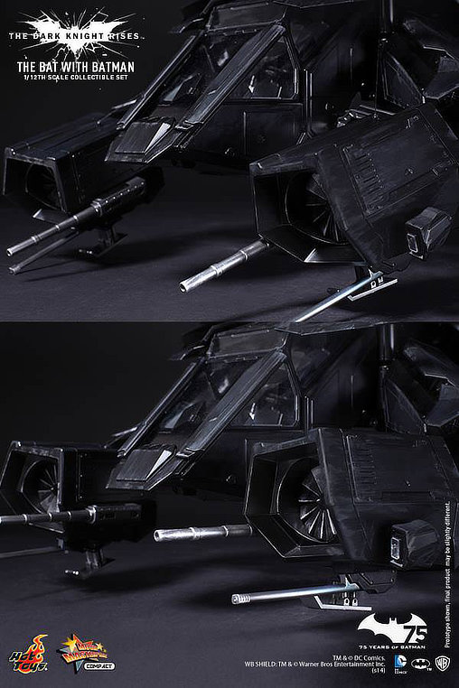 Batman - The Dark Knight Rises: The Bat - Deluxe Edition, Fertig-Modell von Hot Toys