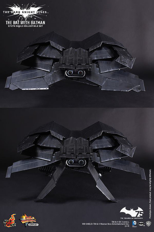 Batman - The Dark Knight Rises: The Bat - Deluxe Edition, Fertig-Modell von Hot Toys