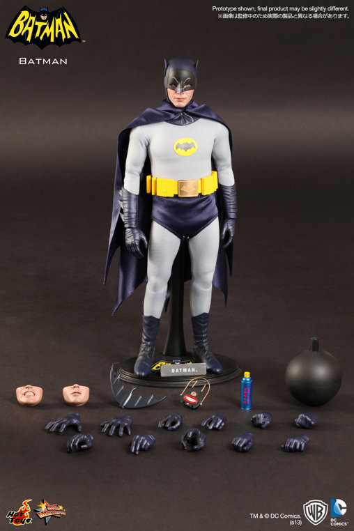 Batman hält die Welt in Atem: Batman, 1/6 Figur von Hot Toys