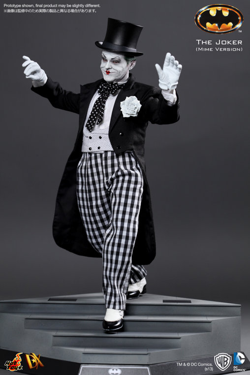 Tim Burtons Batman: The Joker - Mime Version, 1/6 Figur von Hot Toys