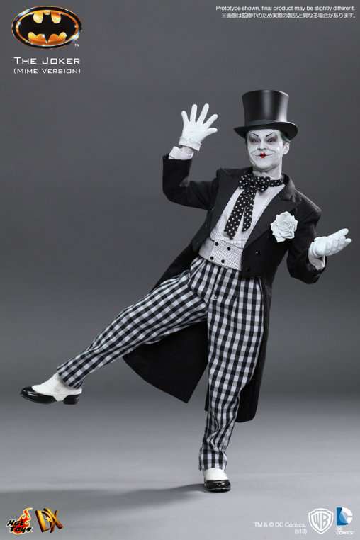 Tim Burtons Batman: The Joker - Mime Version, 1/6 Figur von Hot Toys