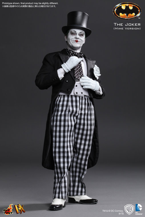Tim Burtons Batman: The Joker - Mime Version, 1/6 Figur von Hot Toys