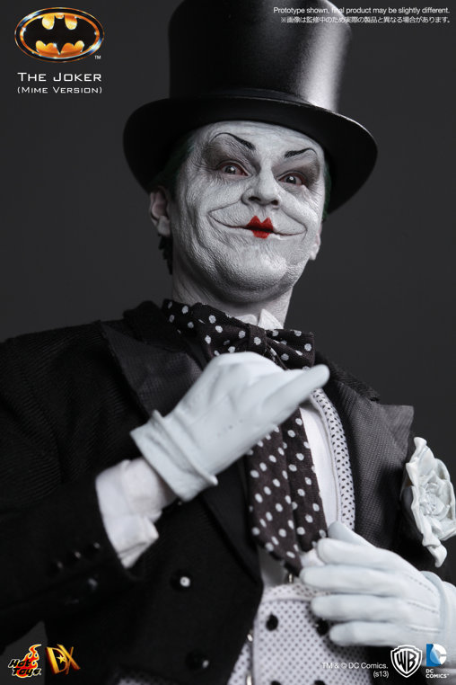 Tim Burtons Batman: The Joker - Mime Version, 1/6 Figur von Hot Toys