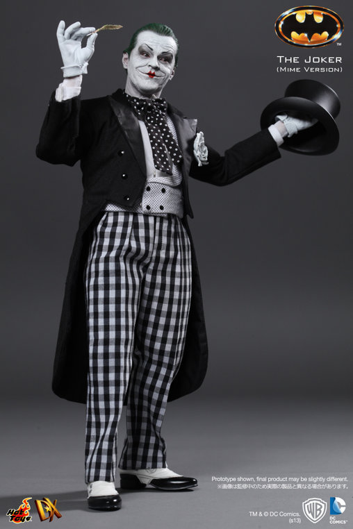 Tim Burtons Batman: The Joker - Mime Version, 1/6 Figur von Hot Toys