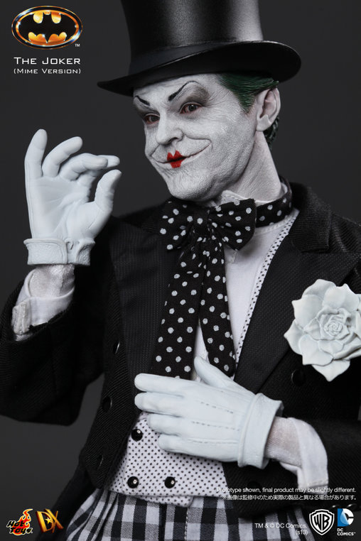 Tim Burtons Batman: The Joker - Mime Version, 1/6 Figur von Hot Toys