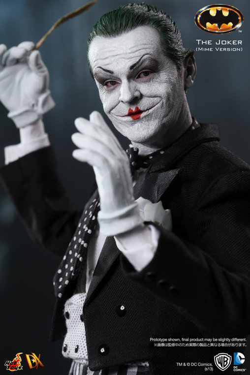 Tim Burtons Batman: The Joker - Mime Version, 1/6 Figur von Hot Toys