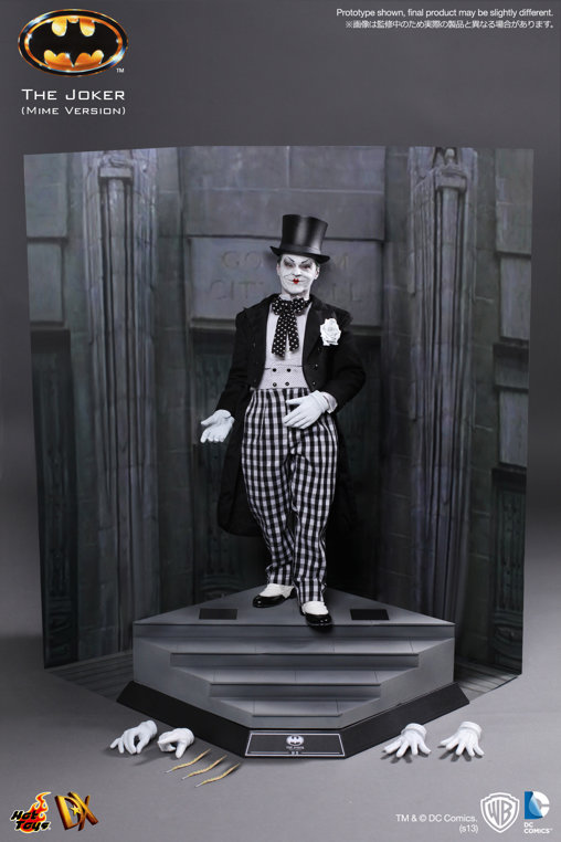 Tim Burtons Batman: The Joker - Mime Version, 1/6 Figur von Hot Toys