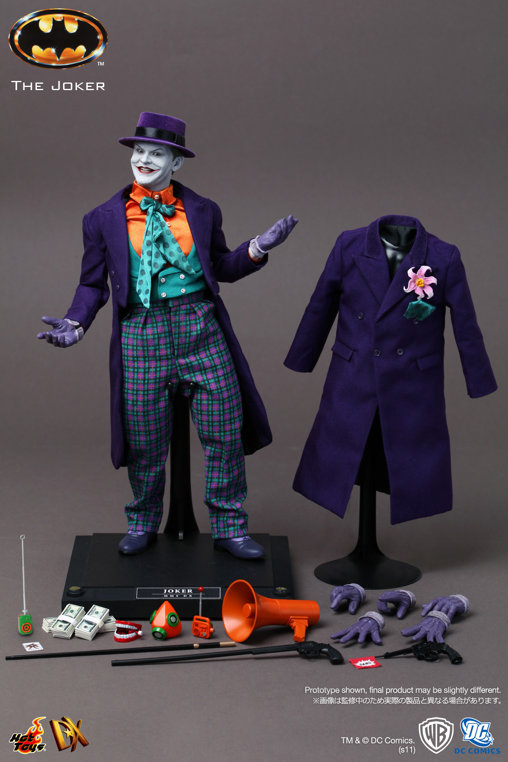 Tim Burtons Batman: The Joker, 1/6 Figur von Hot Toys