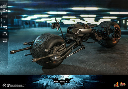 Batman - The Dark Knight Rises: Bat-Pod, Fertig-Modell von Hot Toys