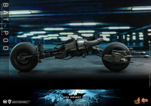 Batman - The Dark Knight Rises: Bat-Pod, Fertig-Modell von Hot Toys