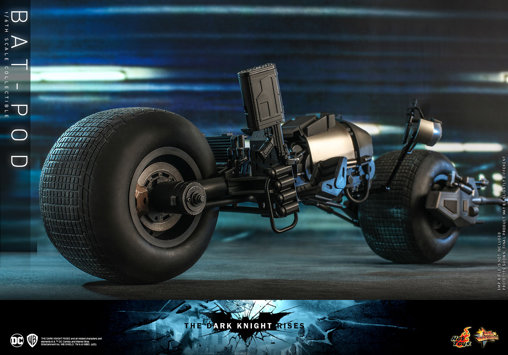 Batman - The Dark Knight Rises: Bat-Pod, Fertig-Modell von Hot Toys