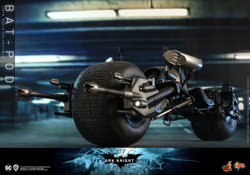 Batman - The Dark Knight Rises: Bat-Pod, Fertig-Modell von Hot Toys