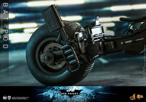 Batman - The Dark Knight Rises: Bat-Pod, Fertig-Modell von Hot Toys