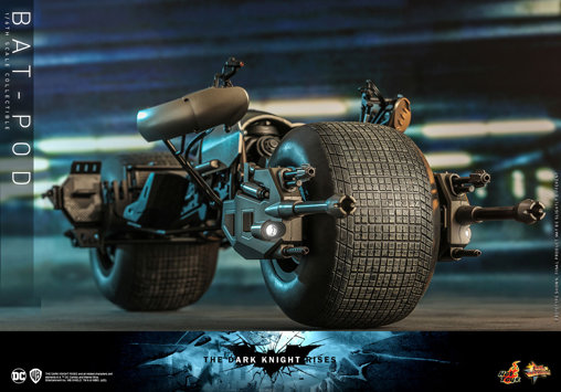 Batman - The Dark Knight Rises: Bat-Pod, Fertig-Modell von Hot Toys