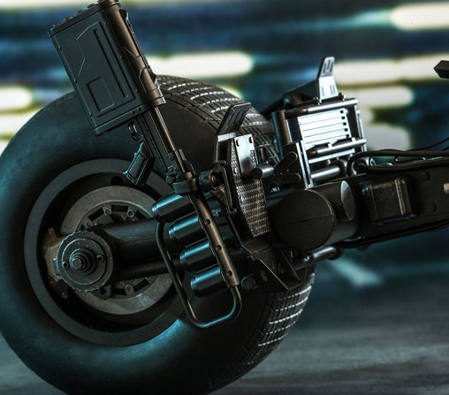 Batman - The Dark Knight Rises: Bat-Pod, Fertig-Modell von Hot Toys