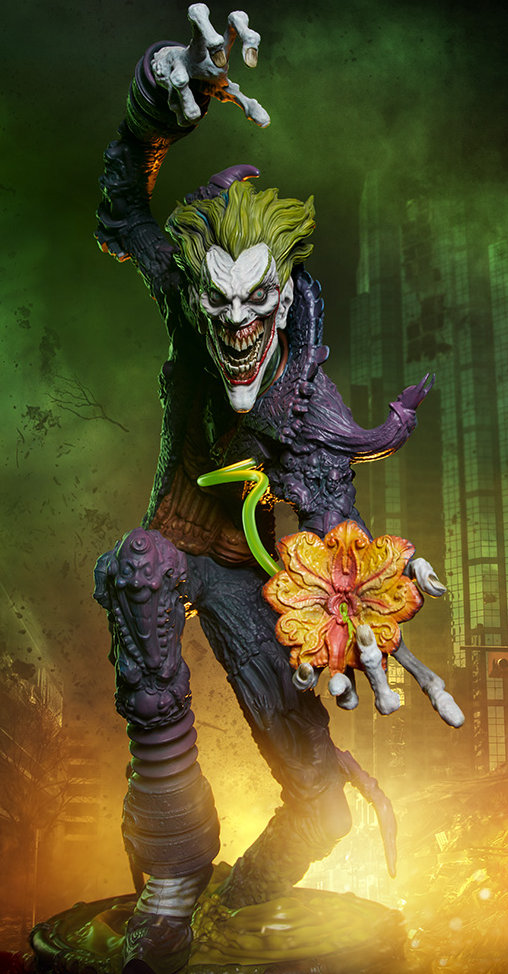 Batman - Gotham City Nightmare Collection: The Joker, Statue von Sideshow