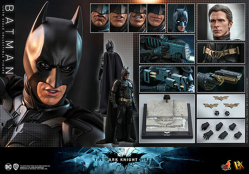 Batman - The Dark Knight Rises: Batman, 1/6 Figur von Hot Toys