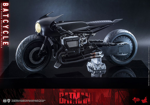 The Batman: Batcycle, Fertig-Modell von Hot Toys