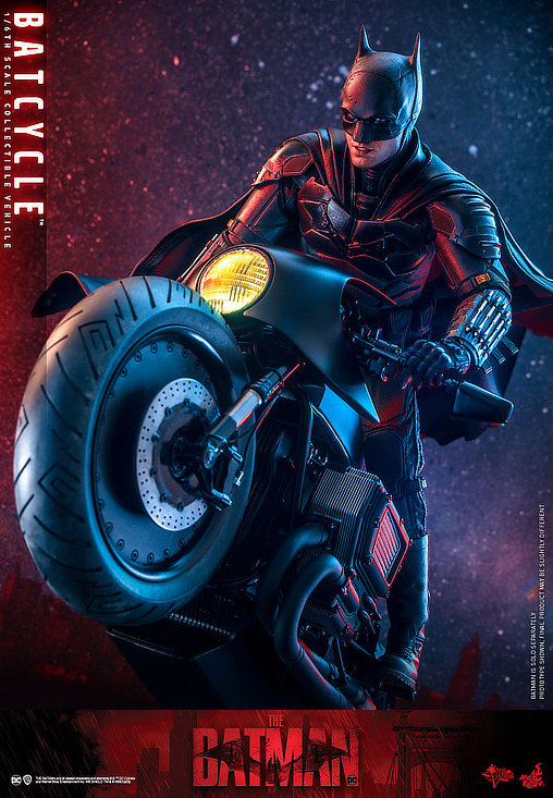 The Batman: Batcycle, Fertig-Modell von Hot Toys