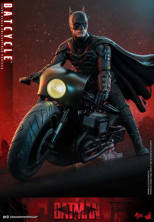 The Batman: Batcycle, Fertig-Modell von Hot Toys