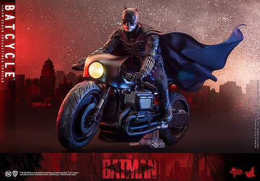 The Batman: Batcycle, Fertig-Modell von Hot Toys