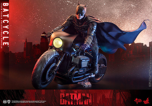 The Batman: Batcycle, Fertig-Modell von Hot Toys