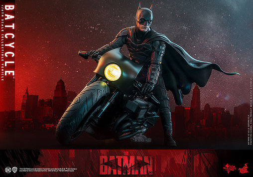The Batman: Batcycle, Fertig-Modell von Hot Toys