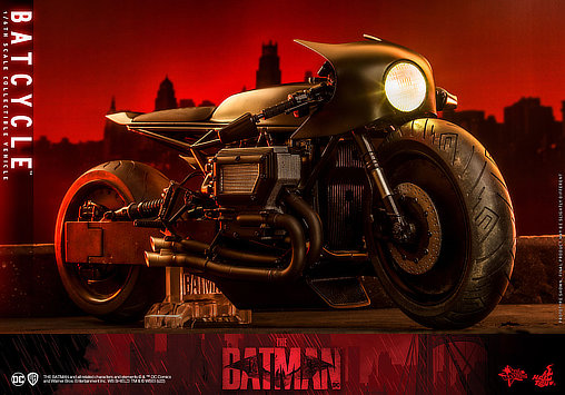 The Batman: Batcycle, Fertig-Modell von Hot Toys