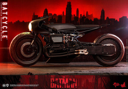 The Batman: Batcycle, Fertig-Modell von Hot Toys