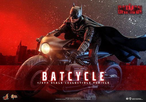 The Batman: Batcycle, Fertig-Modell von Hot Toys