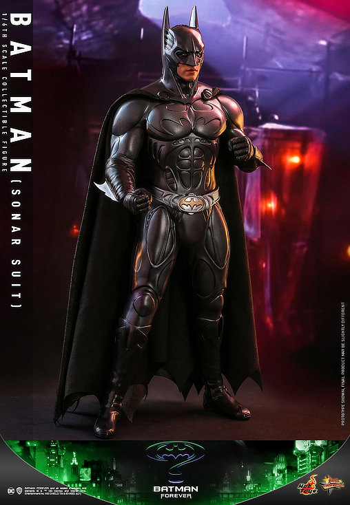 Batman Forever: Batman - Sonar Suit, 1/6 Figur von Hot Toys