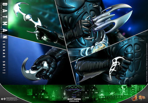 Batman Forever: Batman - Sonar Suit, 1/6 Figur von Hot Toys