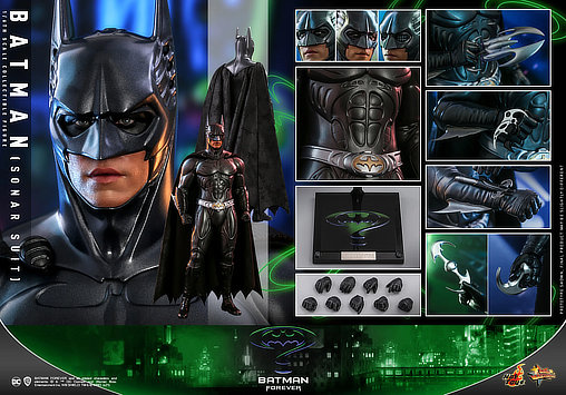 Batman Forever: Batman - Sonar Suit, 1/6 Figur von Hot Toys