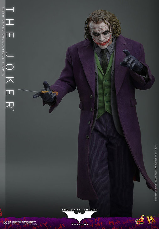 Batman - The Dark Knight Trilogy: The Joker, 1/6 Figur von Hot Toys
